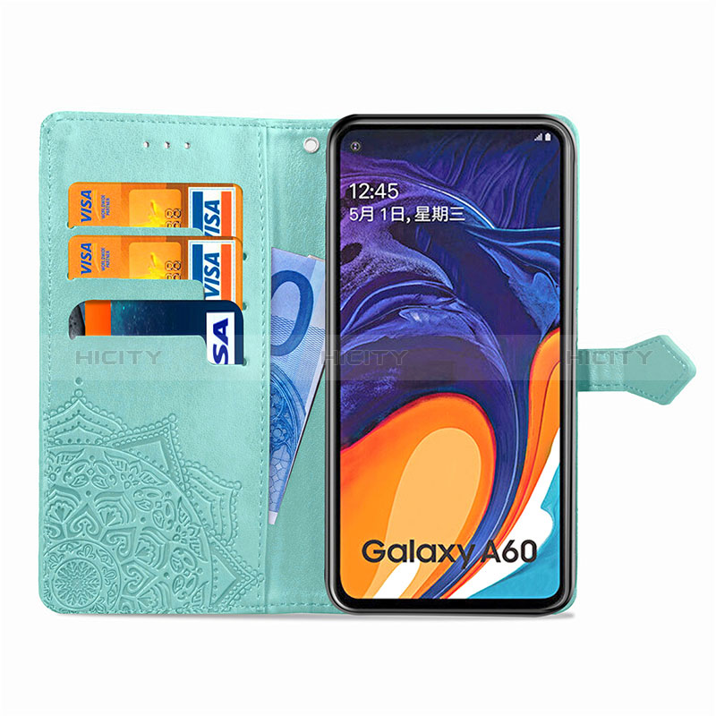 Funda de Cuero Cartera con Soporte Patron de Moda Carcasa para Samsung Galaxy M40