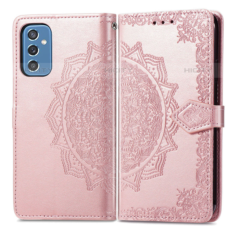 Funda de Cuero Cartera con Soporte Patron de Moda Carcasa para Samsung Galaxy M52 5G