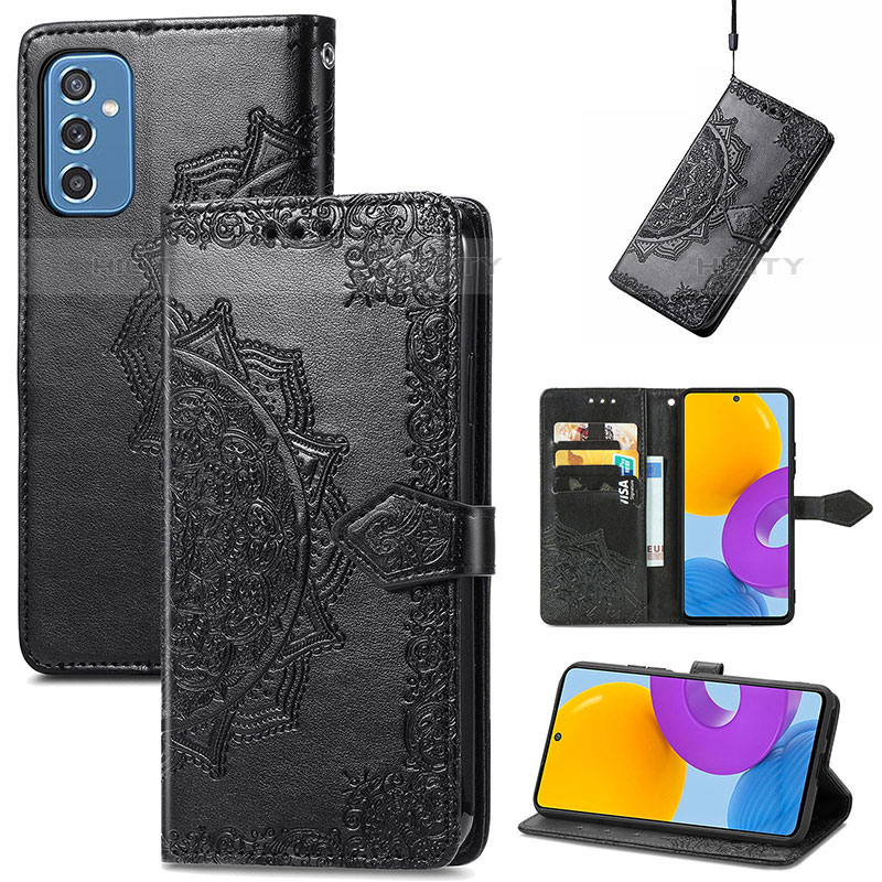 Funda de Cuero Cartera con Soporte Patron de Moda Carcasa para Samsung Galaxy M52 5G