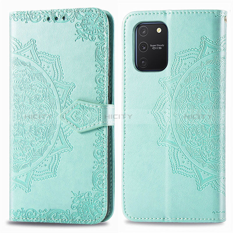 Funda de Cuero Cartera con Soporte Patron de Moda Carcasa para Samsung Galaxy M80S