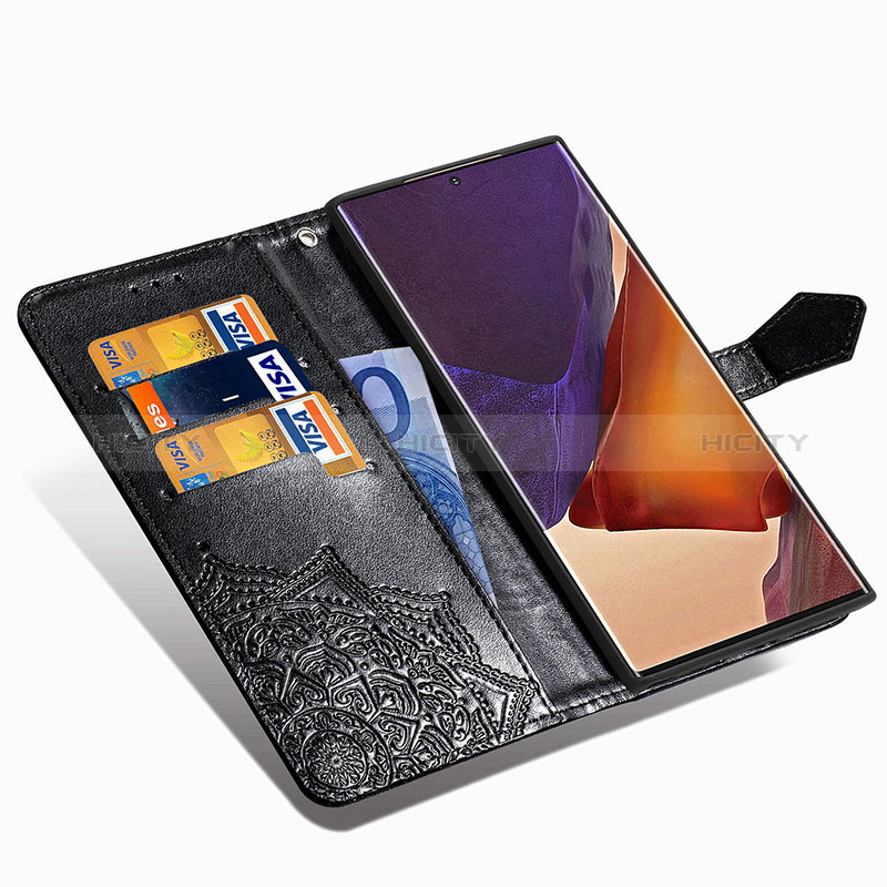 Funda de Cuero Cartera con Soporte Patron de Moda Carcasa para Samsung Galaxy Note 20 Ultra 5G