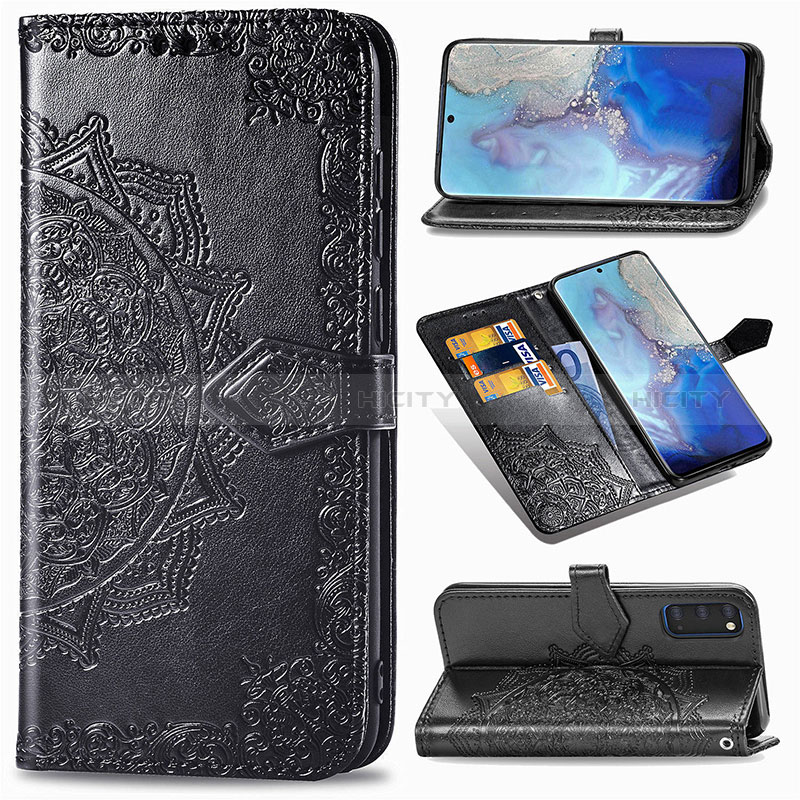 Funda de Cuero Cartera con Soporte Patron de Moda Carcasa para Samsung Galaxy S20 5G