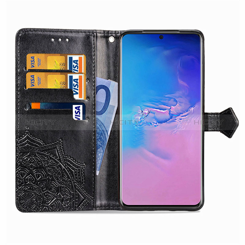 Funda de Cuero Cartera con Soporte Patron de Moda Carcasa para Samsung Galaxy S20 Ultra