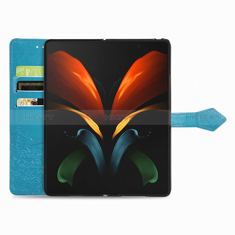 Funda de Cuero Cartera con Soporte Patron de Moda Carcasa para Samsung Galaxy Z Fold3 5G