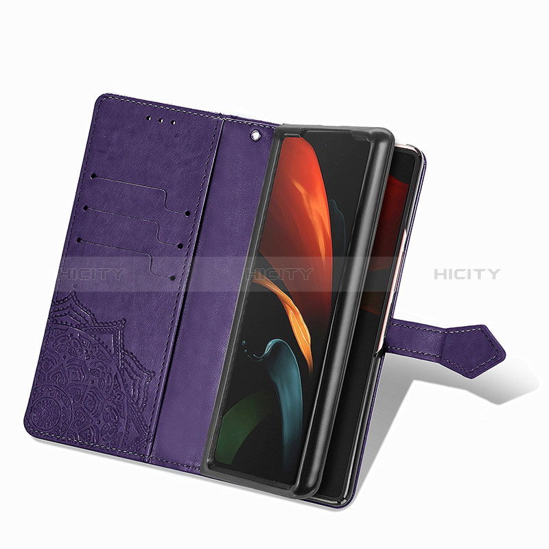 Funda de Cuero Cartera con Soporte Patron de Moda Carcasa para Samsung Galaxy Z Fold3 5G