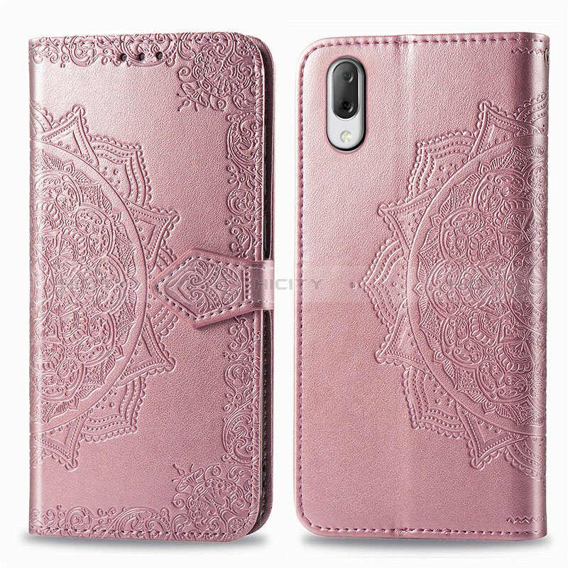 Funda de Cuero Cartera con Soporte Patron de Moda Carcasa para Sony Xperia L3