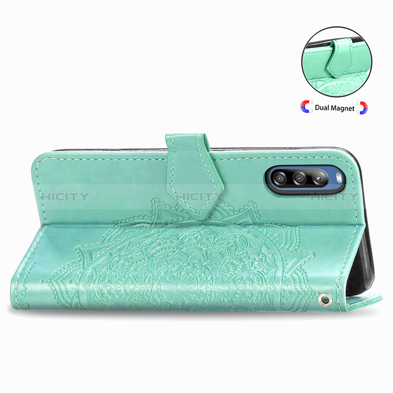 Funda de Cuero Cartera con Soporte Patron de Moda Carcasa para Sony Xperia L4