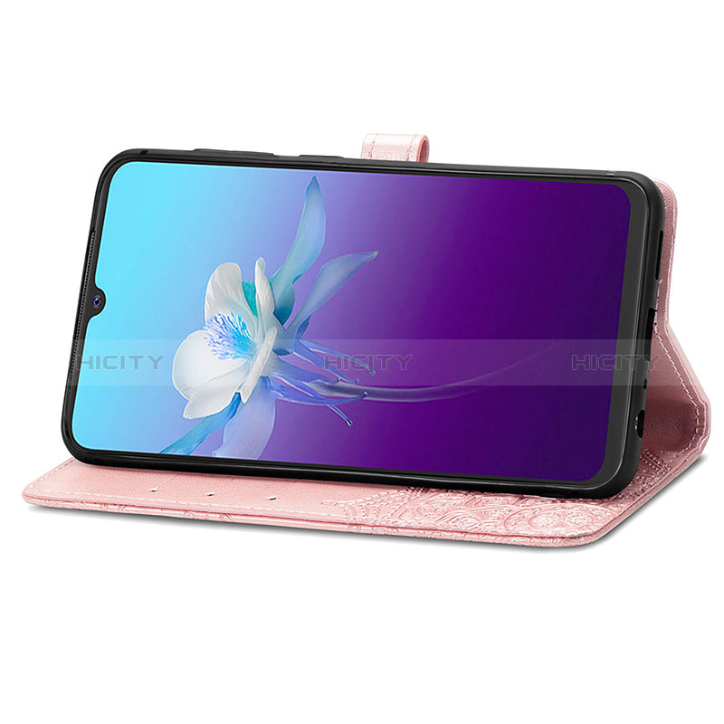 Funda de Cuero Cartera con Soporte Patron de Moda Carcasa para Vivo V20