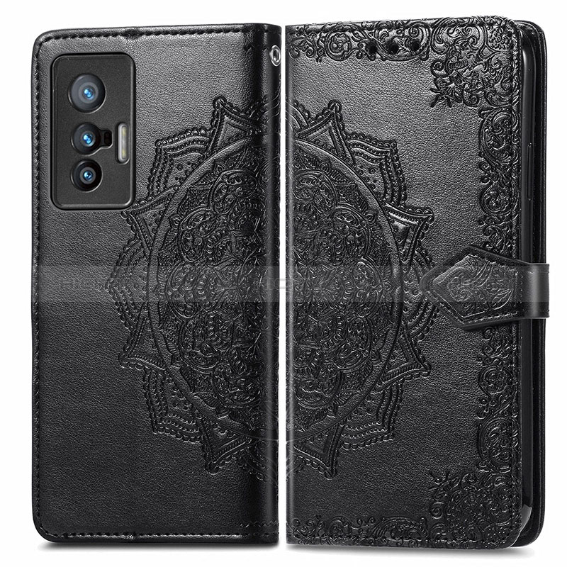 Funda de Cuero Cartera con Soporte Patron de Moda Carcasa para Vivo X70 5G