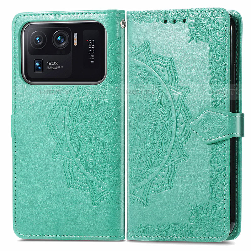 Funda de Cuero Cartera con Soporte Patron de Moda Carcasa para Xiaomi Mi 11 Ultra 5G