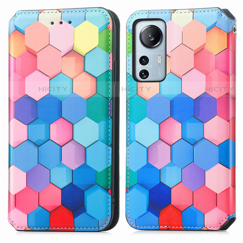 Funda de Cuero Cartera con Soporte Patron de Moda Carcasa para Xiaomi Mi 12S Pro 5G