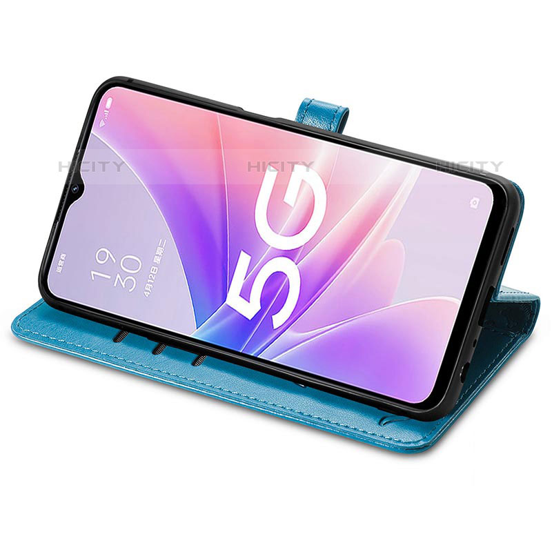 Funda de Cuero Cartera con Soporte Patron de Moda Carcasa S03D para OnePlus Nord N300 5G