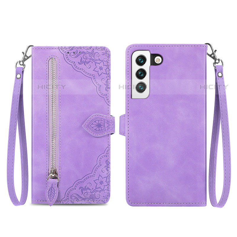 Funda de Cuero Cartera con Soporte Patron de Moda Carcasa S03D para Samsung Galaxy S21 FE 5G