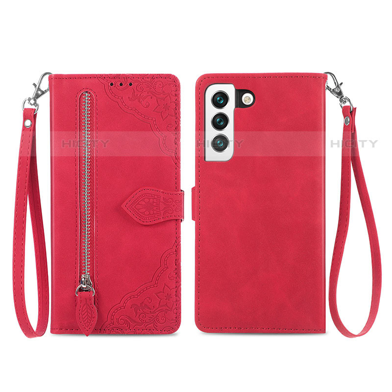 Funda de Cuero Cartera con Soporte Patron de Moda Carcasa S03D para Samsung Galaxy S21 Plus 5G