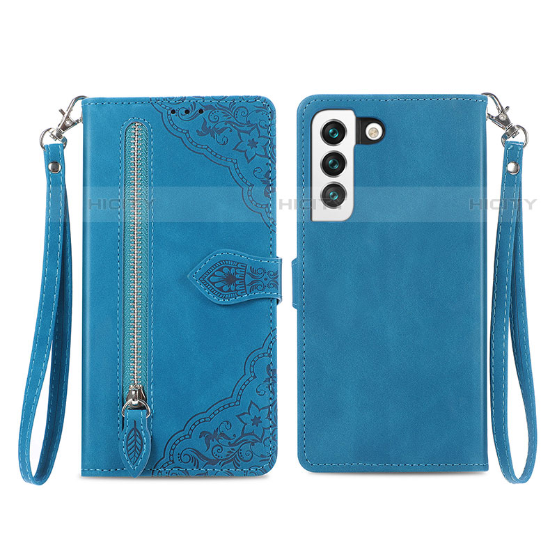 Funda de Cuero Cartera con Soporte Patron de Moda Carcasa S03D para Samsung Galaxy S21 Plus 5G