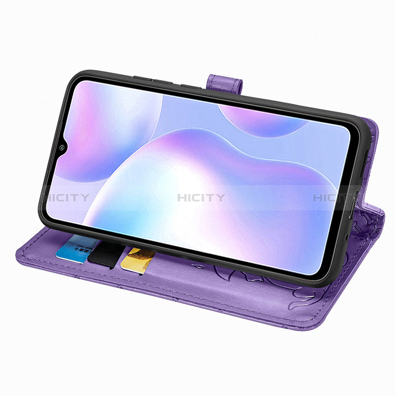 Funda de Cuero Cartera con Soporte Patron de Moda Carcasa S03D para Xiaomi Redmi 9AT