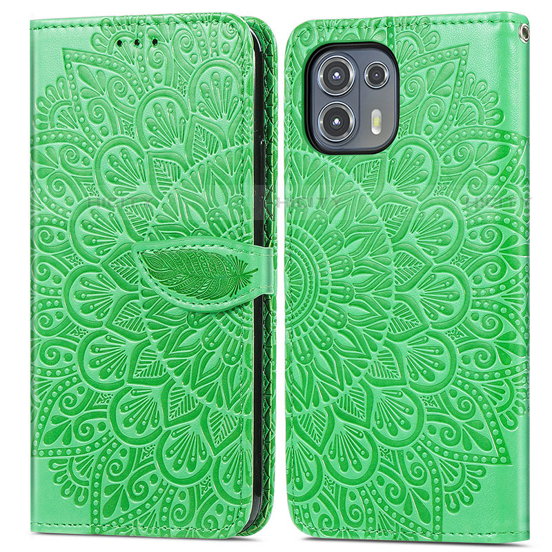 Funda de Cuero Cartera con Soporte Patron de Moda Carcasa S04D para Motorola Moto Edge 20 Lite 5G