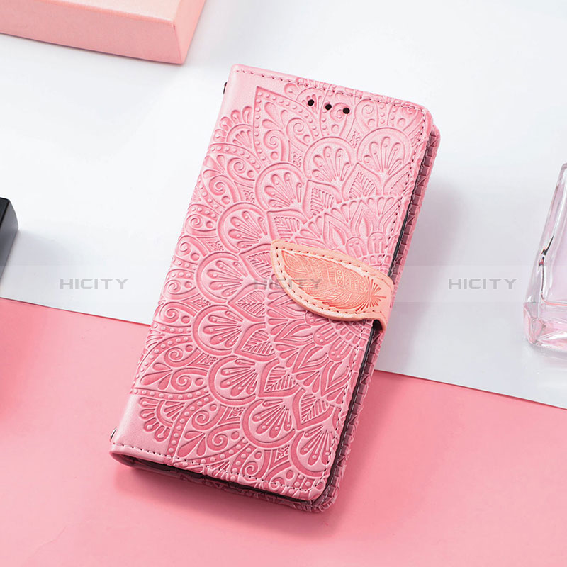 Funda de Cuero Cartera con Soporte Patron de Moda Carcasa S08D para Huawei Honor X10 Max 5G