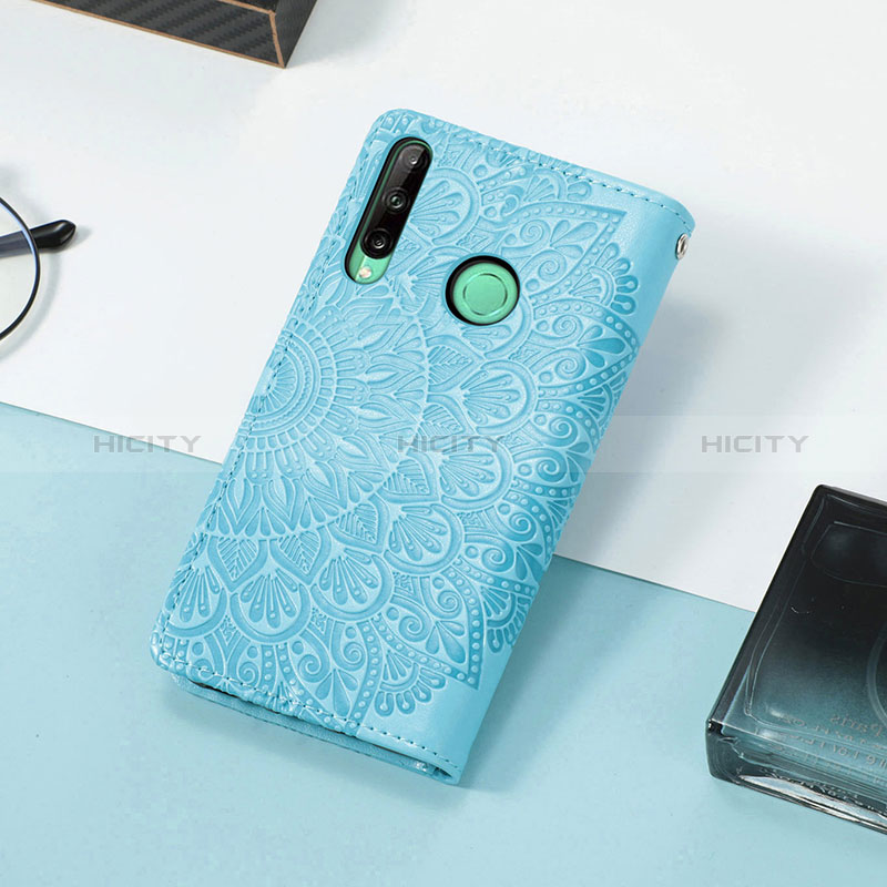 Funda de Cuero Cartera con Soporte Patron de Moda Carcasa S08D para Huawei P40 Lite E