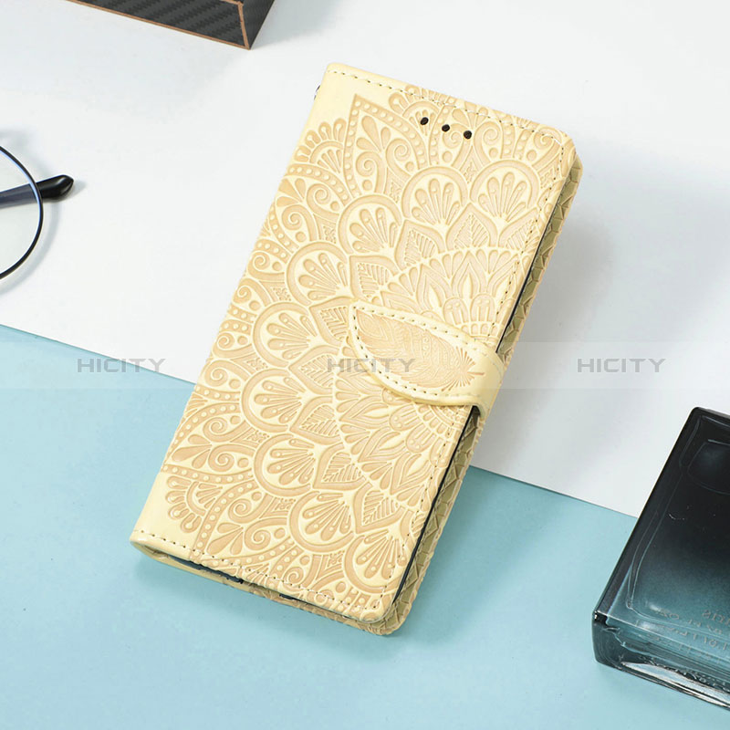 Funda de Cuero Cartera con Soporte Patron de Moda Carcasa S08D para Huawei P40 Lite E