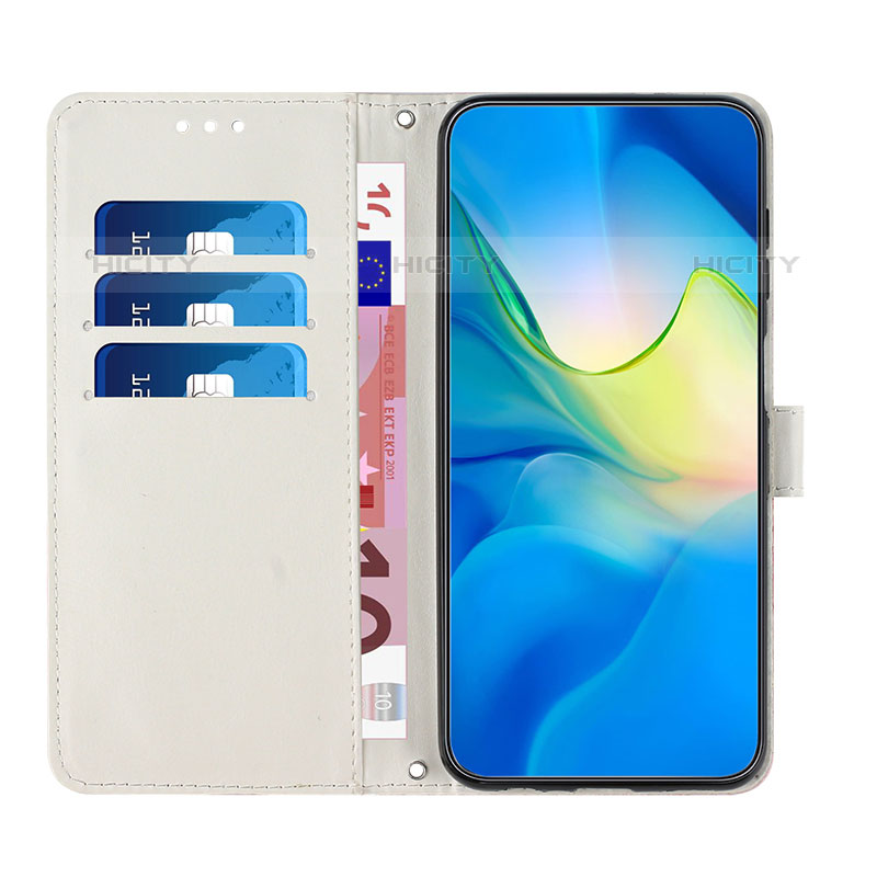 Funda de Cuero Cartera con Soporte Patron de Moda Carcasa Y01X para Oppo A94 4G