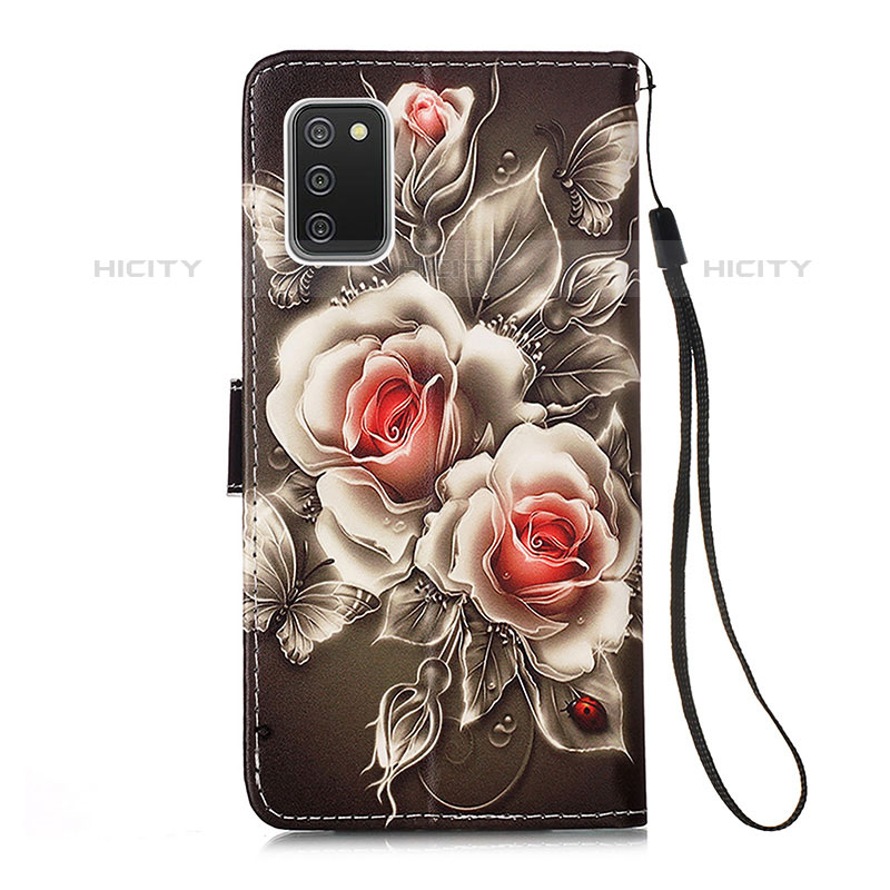 Funda de Cuero Cartera con Soporte Patron de Moda Carcasa Y02B para Samsung Galaxy M02s