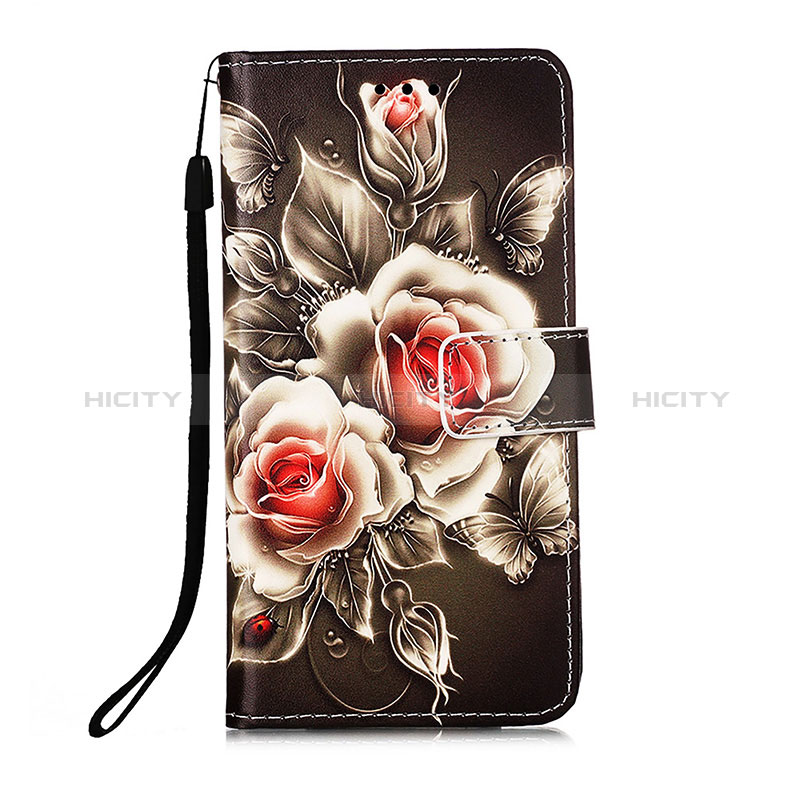 Funda de Cuero Cartera con Soporte Patron de Moda Carcasa Y02B para Samsung Galaxy M12