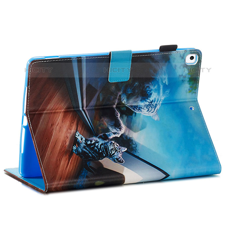 Funda de Cuero Cartera con Soporte Patron de Moda Carcasa Y03B para Apple iPad Air 3