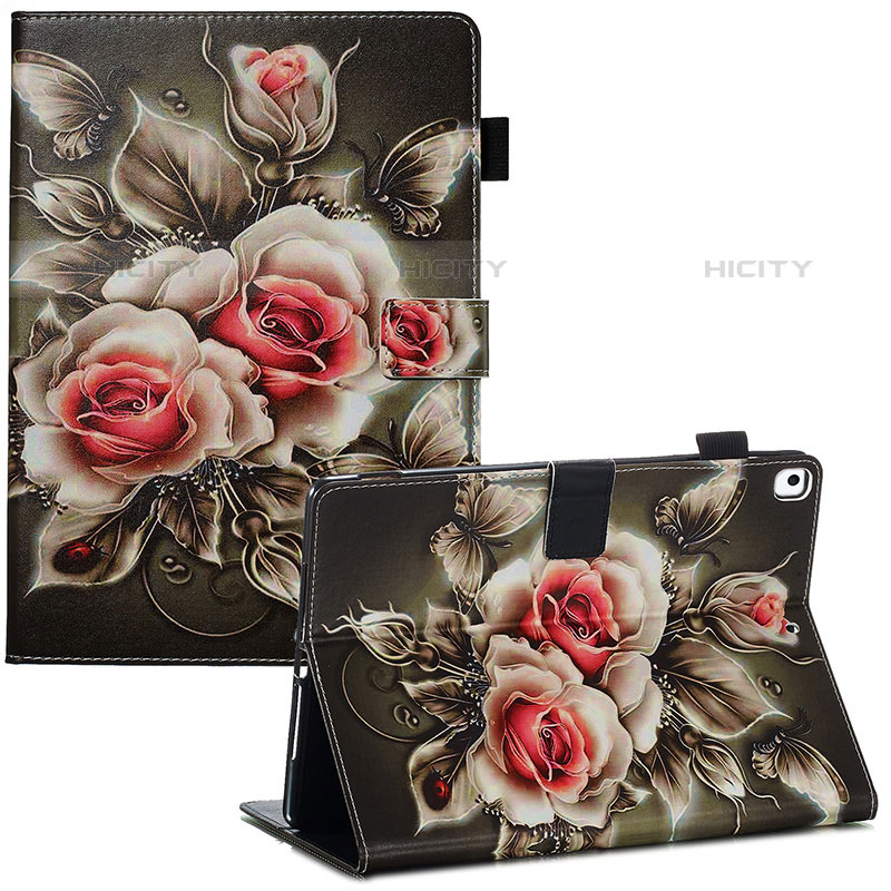 Funda de Cuero Cartera con Soporte Patron de Moda Carcasa Y03B para Apple iPad Air 3