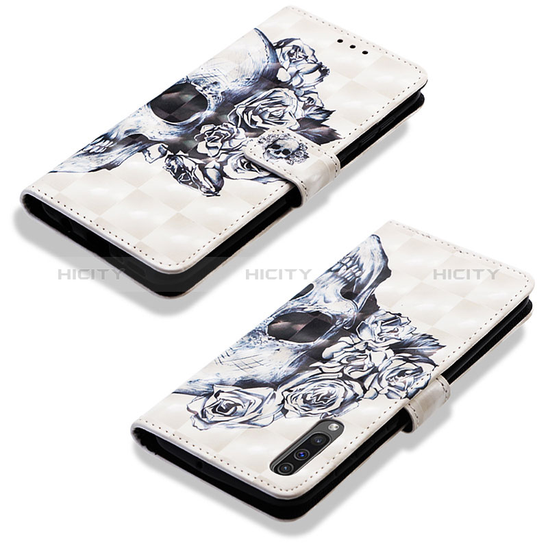 Funda de Cuero Cartera con Soporte Patron de Moda Carcasa Y03B para Samsung Galaxy A50