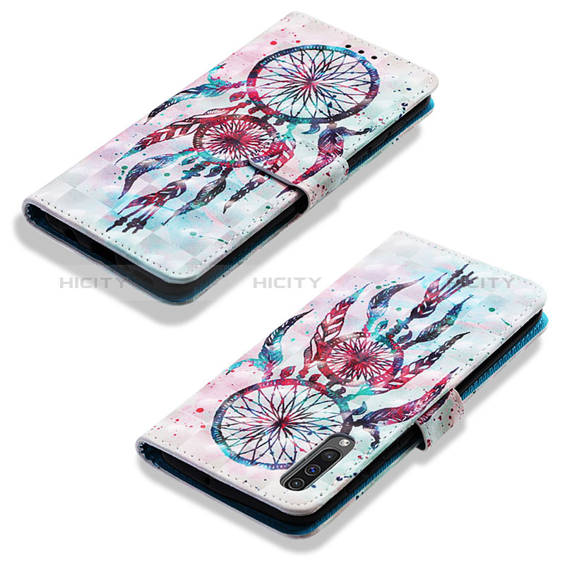 Funda de Cuero Cartera con Soporte Patron de Moda Carcasa Y03B para Samsung Galaxy A50S