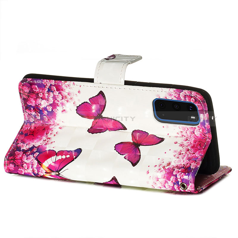 Funda de Cuero Cartera con Soporte Patron de Moda Carcasa Y03B para Samsung Galaxy S20 5G