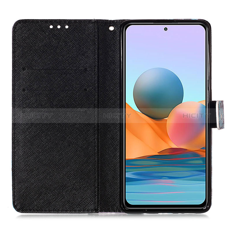 Funda de Cuero Cartera con Soporte Patron de Moda Carcasa Y03B para Xiaomi Redmi Note 10 Pro Max