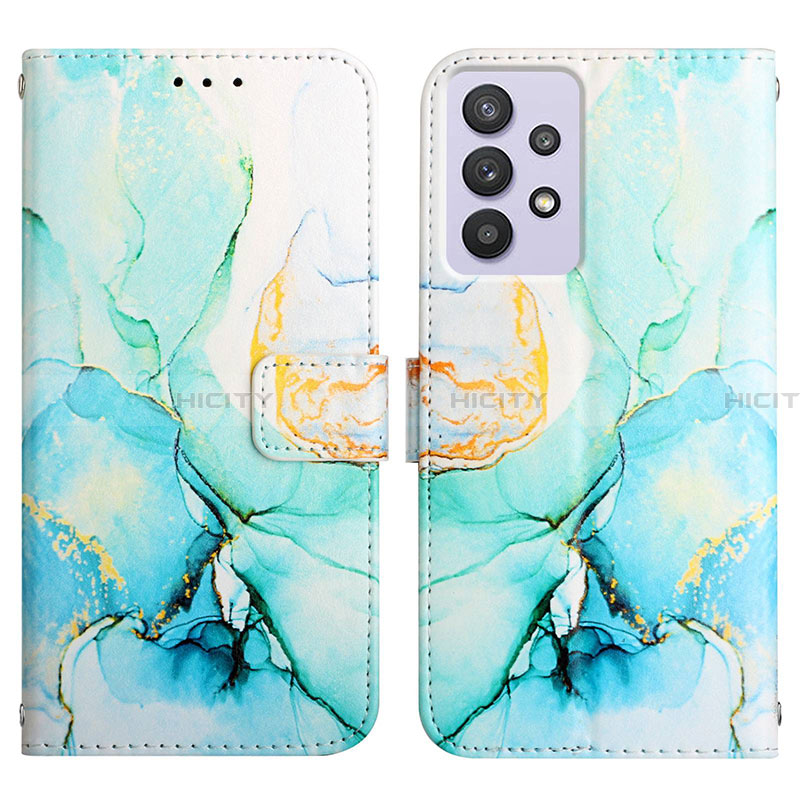 Funda de Cuero Cartera con Soporte Patron de Moda Carcasa Y04B para Samsung Galaxy A32 5G