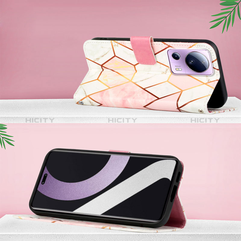 Funda de Cuero Cartera con Soporte Patron de Moda Carcasa Y04B para Xiaomi Mi 13 Lite 5G