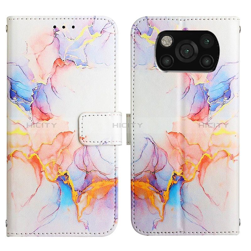 Funda de Cuero Cartera con Soporte Patron de Moda Carcasa Y04B para Xiaomi Poco X3 Pro