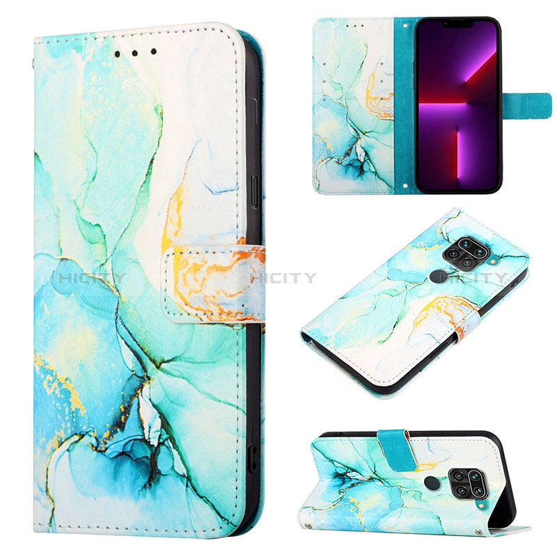 Funda de Cuero Cartera con Soporte Patron de Moda Carcasa Y04B para Xiaomi Redmi 10X 4G