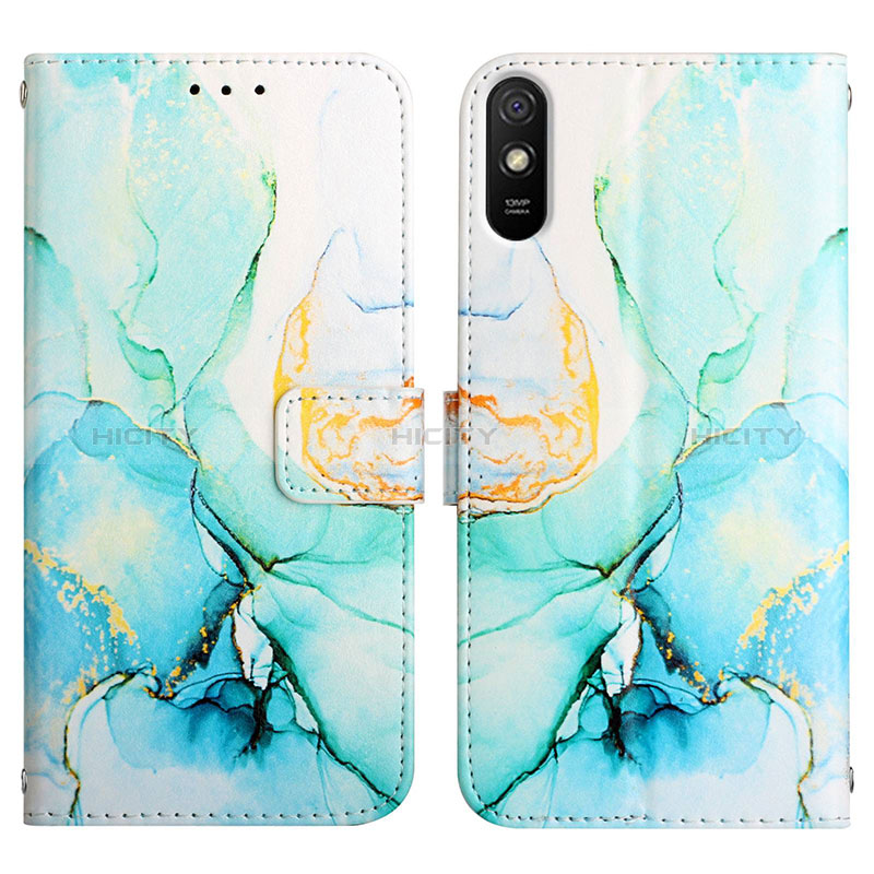 Funda de Cuero Cartera con Soporte Patron de Moda Carcasa Y04B para Xiaomi Redmi 9AT