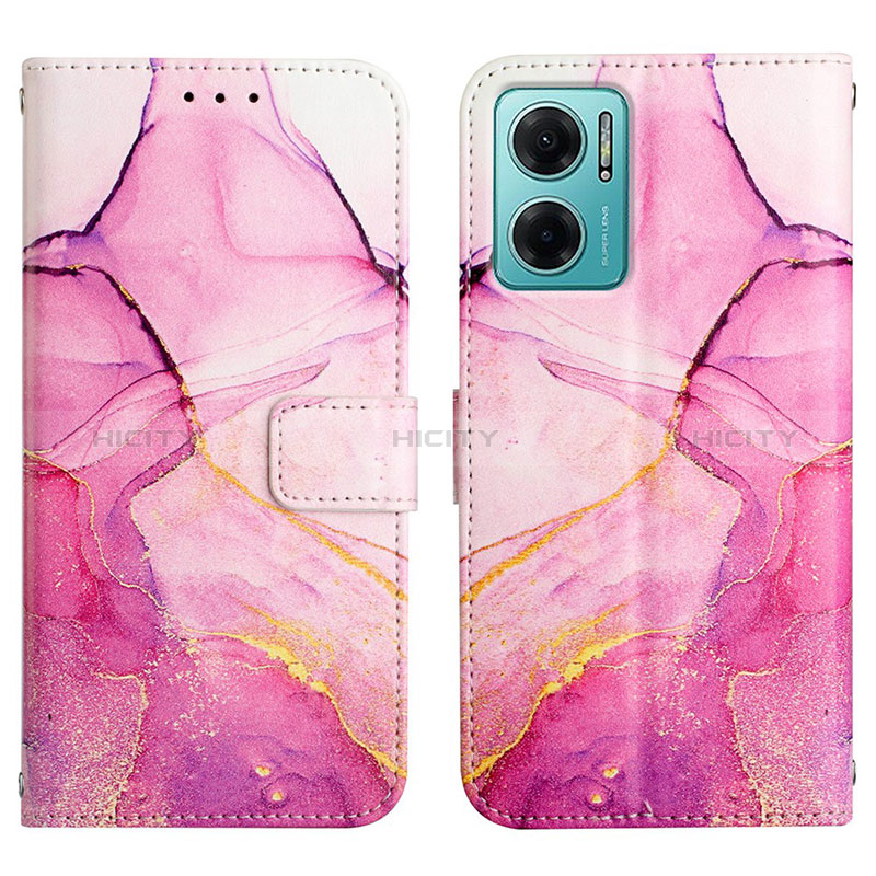 Funda de Cuero Cartera con Soporte Patron de Moda Carcasa Y04B para Xiaomi Redmi Note 11E 5G