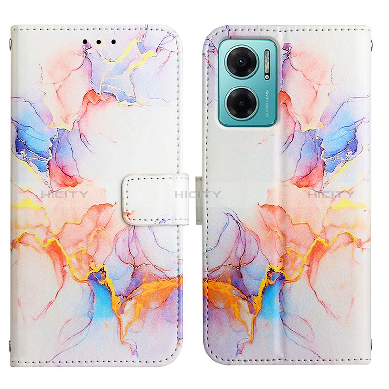 Funda de Cuero Cartera con Soporte Patron de Moda Carcasa Y04B para Xiaomi Redmi Note 11E 5G