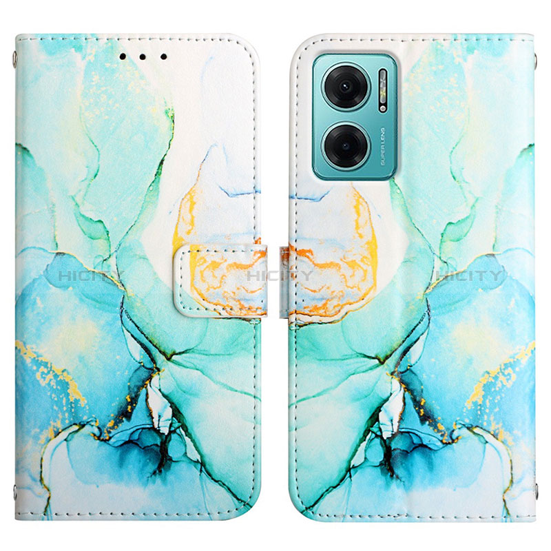 Funda de Cuero Cartera con Soporte Patron de Moda Carcasa Y04B para Xiaomi Redmi Note 11E 5G