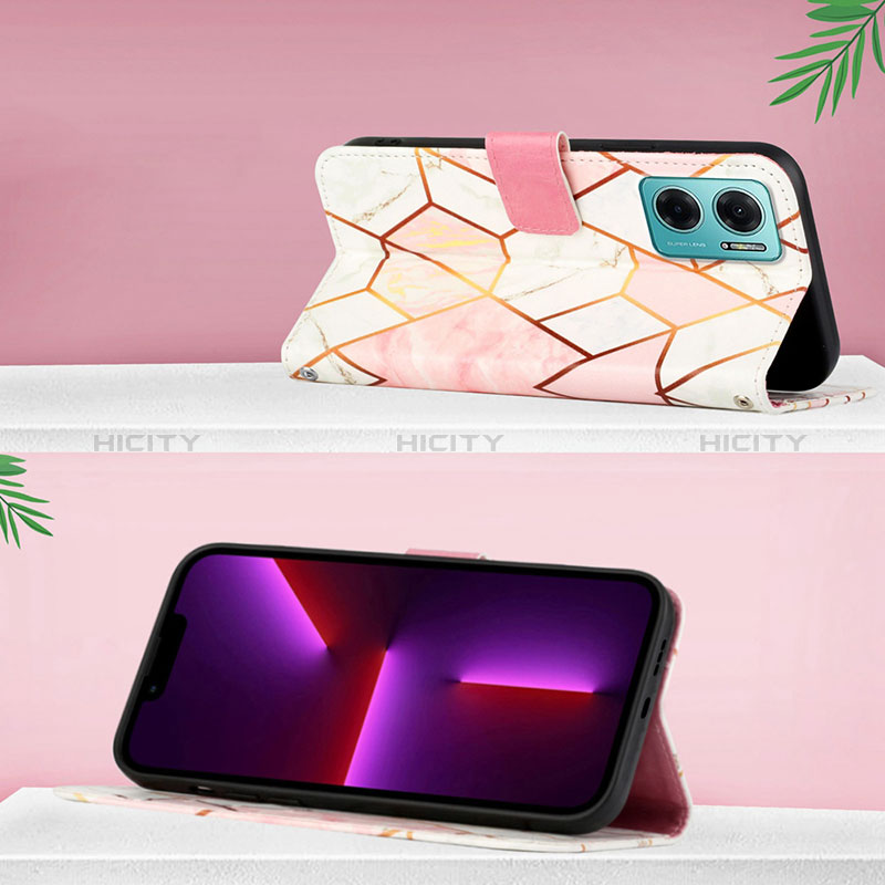 Funda de Cuero Cartera con Soporte Patron de Moda Carcasa Y04B para Xiaomi Redmi Note 11E 5G