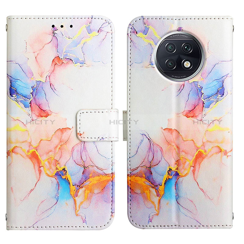 Funda de Cuero Cartera con Soporte Patron de Moda Carcasa Y04B para Xiaomi Redmi Note 9T 5G