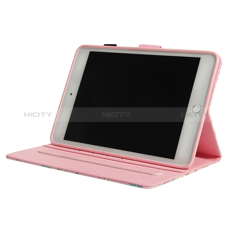 Funda de Cuero Cartera con Soporte Patron de Moda Carcasa Y06B para Apple iPad Mini 4