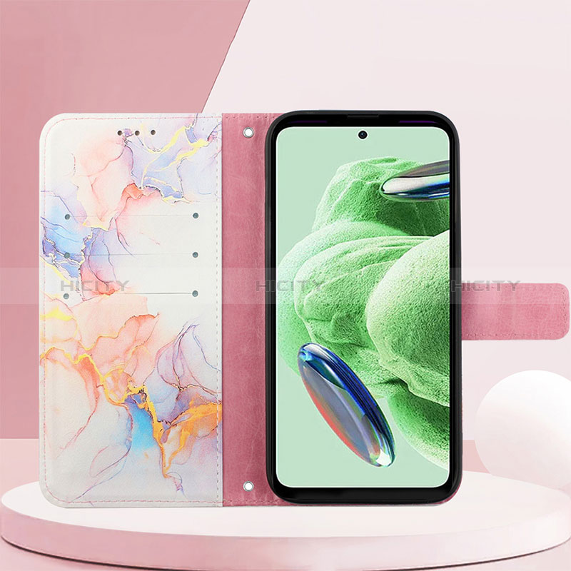 Funda de Cuero Cartera con Soporte Patron de Moda Carcasa YB4 para Xiaomi Redmi Note 12 5G