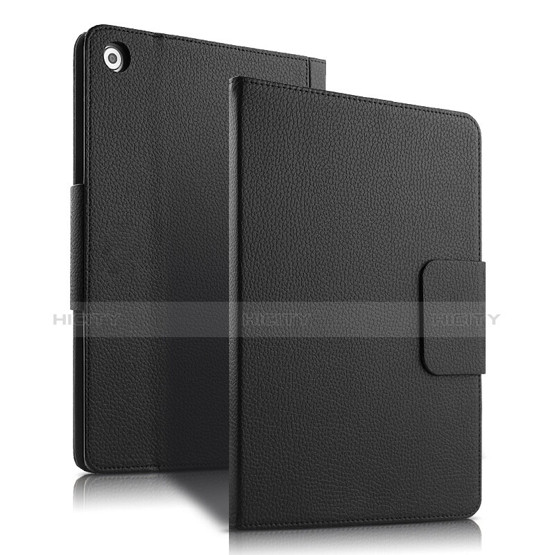 Funda de Cuero Cartera con Teclado para Huawei MediaPad M5 10.8 Negro