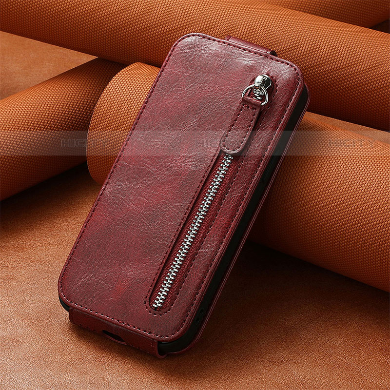 Funda de Cuero Flip A01D para Samsung Galaxy S21 5G