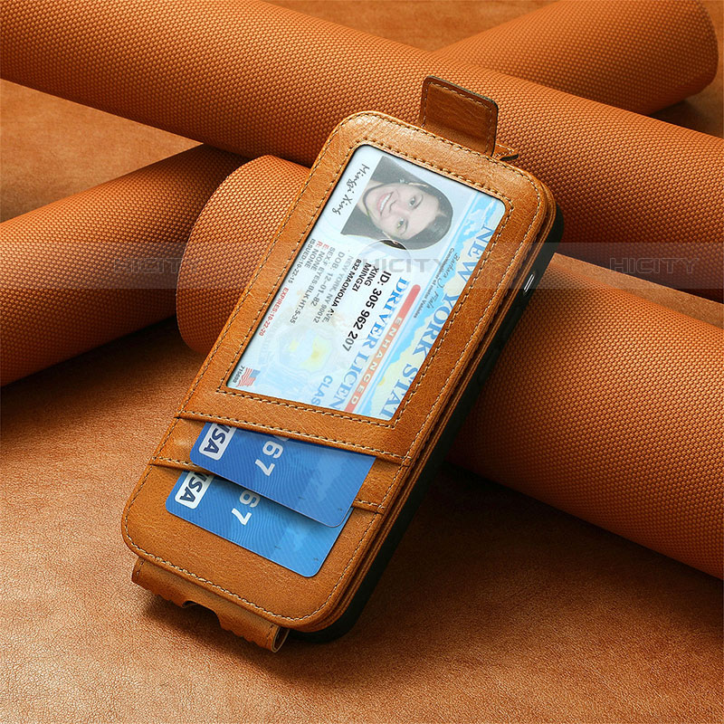 Funda de Cuero Flip A01D para Samsung Galaxy S21 5G