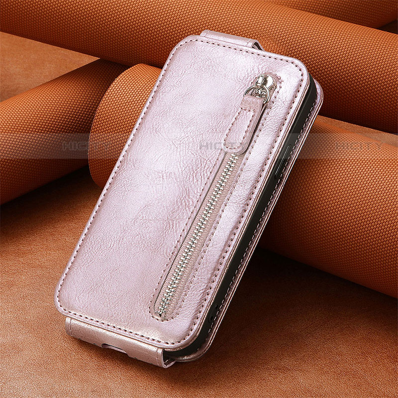 Funda de Cuero Flip A01D para Samsung Galaxy S21 Plus 5G