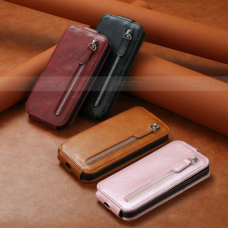 Funda de Cuero Flip A01D para Samsung Galaxy S21 Plus 5G